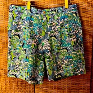 COPY - Lilly Pulitzer 💚💙 Palm Beach Everglades shorts size 38. NWB.